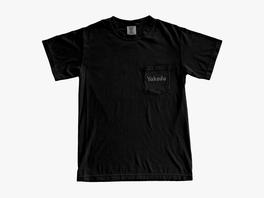 Yakoda Supply Dry or Die Short Sleeve Pocket Tee, front view