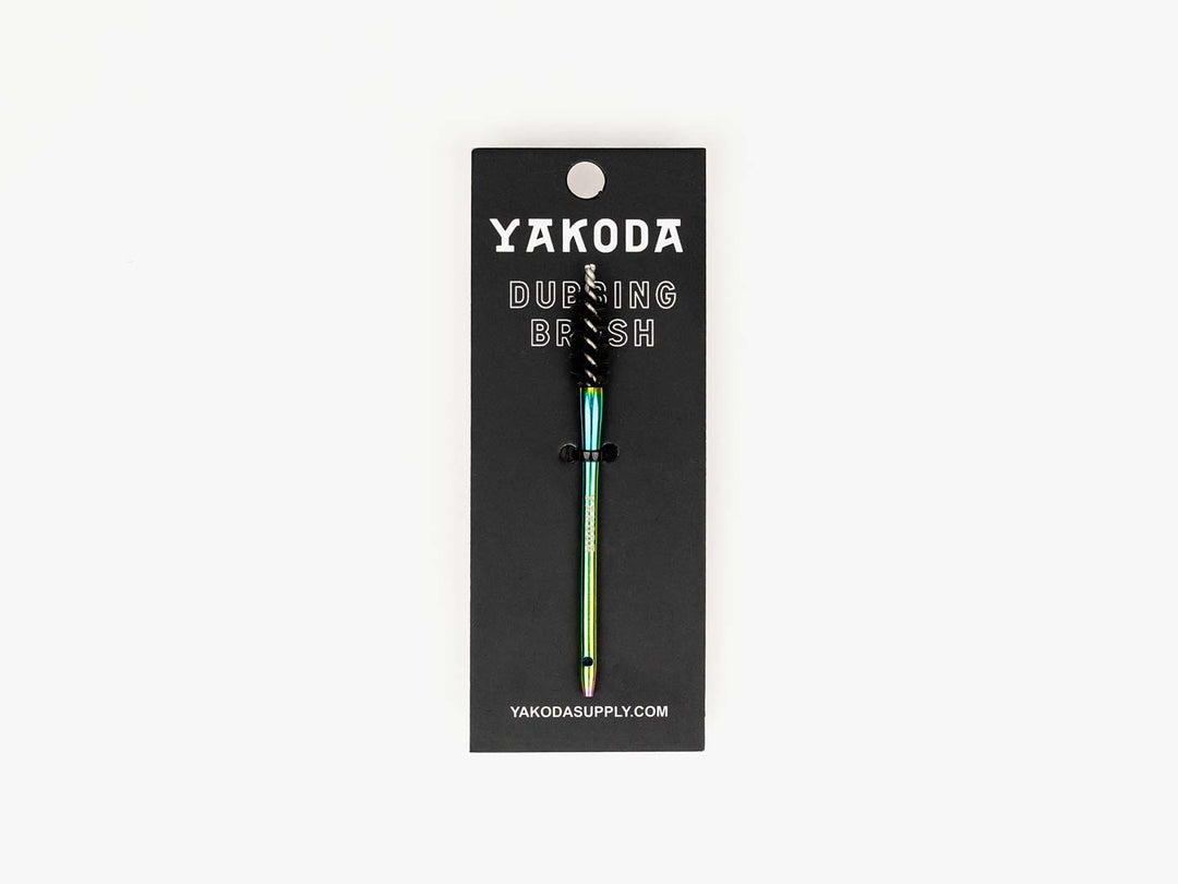 Yakoda Supply Titanium-Finished Dubbing Brush