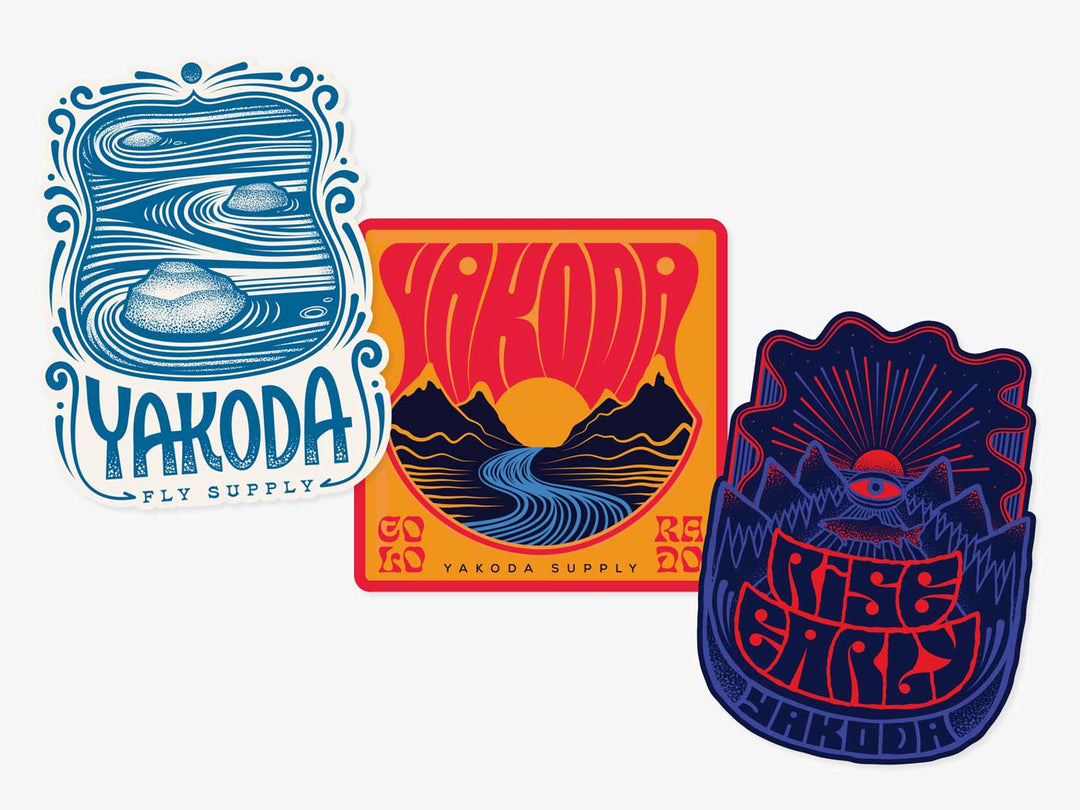 Yakoda Supply Psych Sticker Pack, packaging