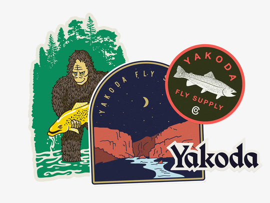 Yakoda Supply Original Sticker Pack, packaging