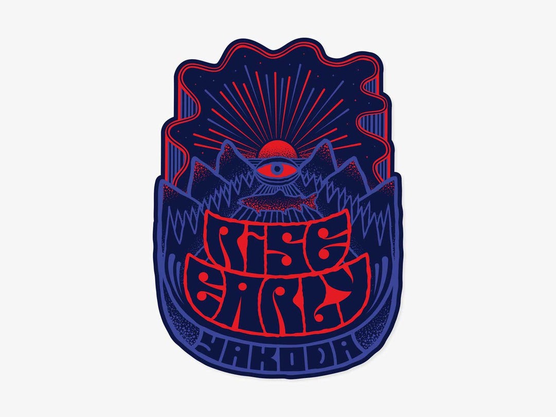 Yakoda Supply Red Eye Sticker