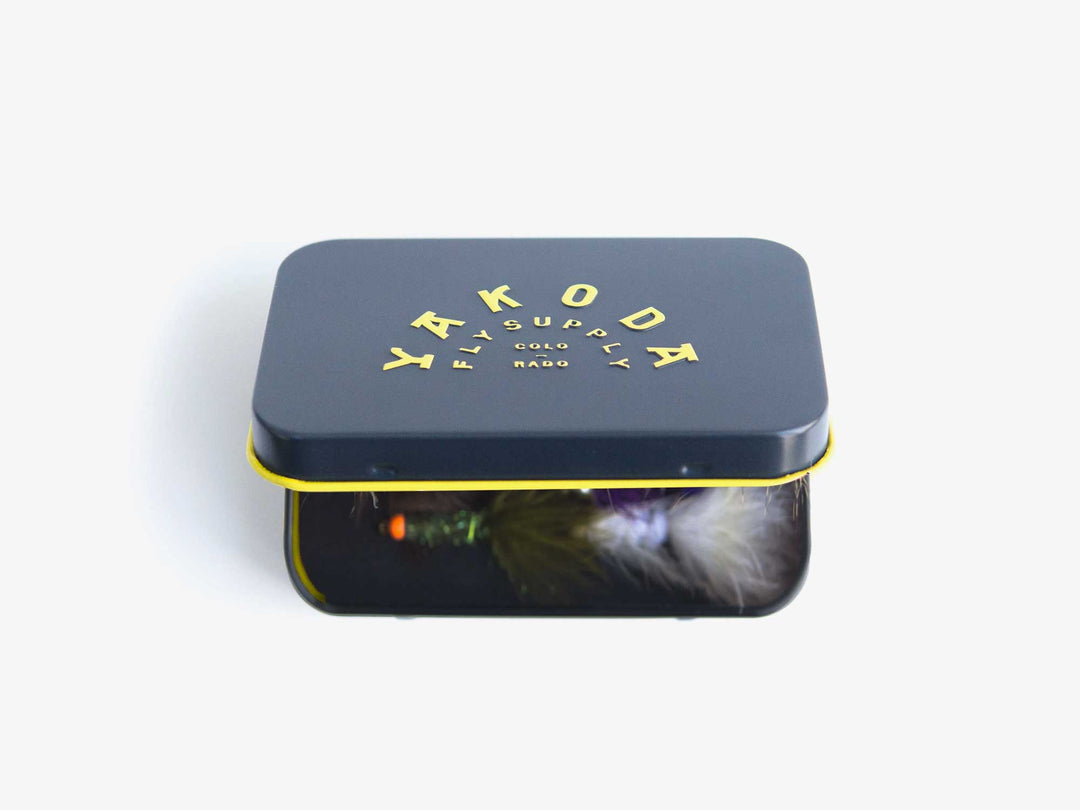 Yakoda Supply Fly Tin, Gray