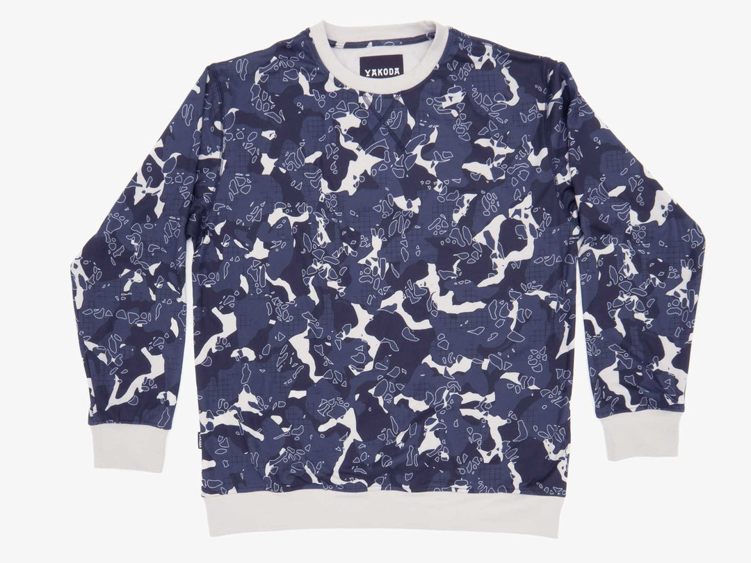 Yakoda Supply Treeline Fleece, Deep Space Grid Camo