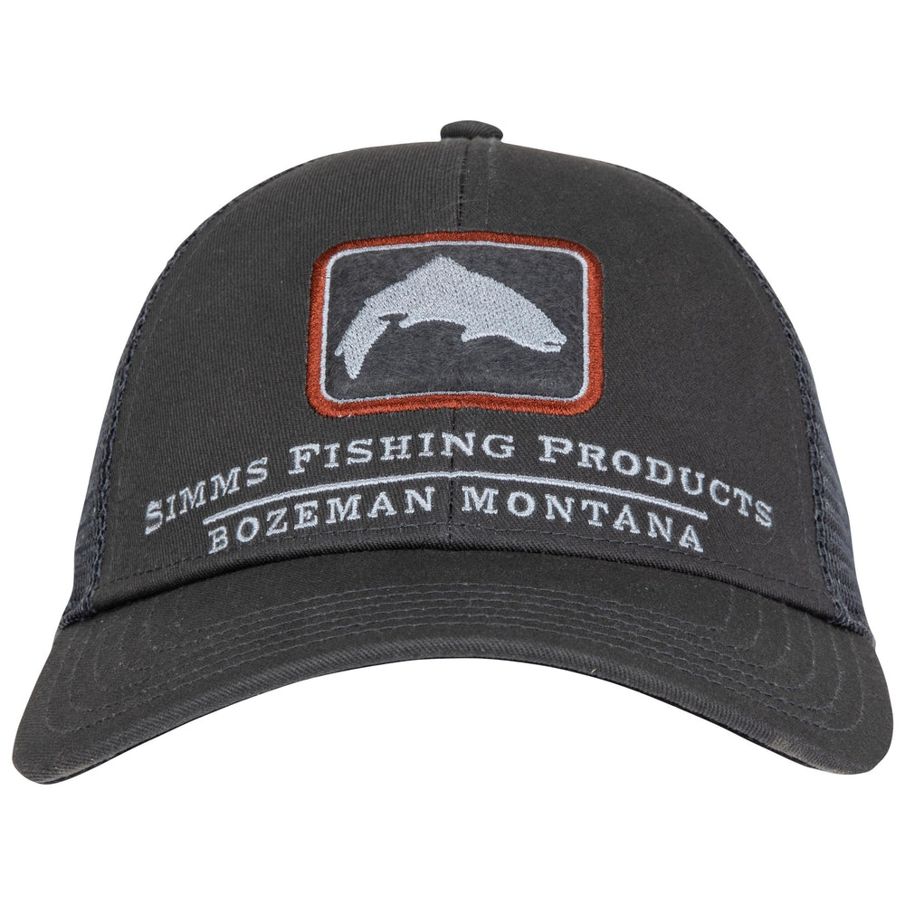 Simms Trout Icon Trucker, Carbon, view 2