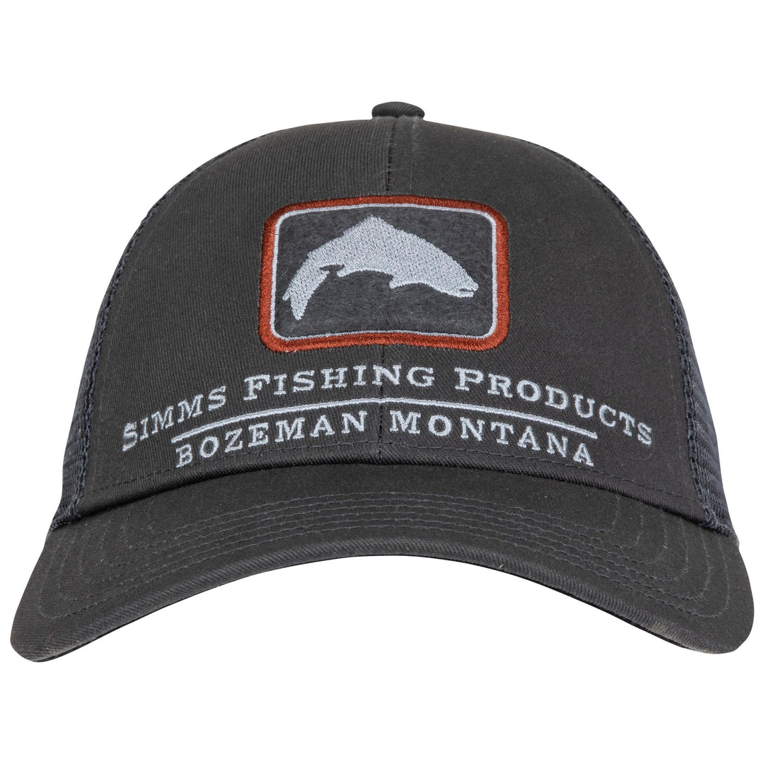 Simms Trout Icon Trucker, Carbon, view 2