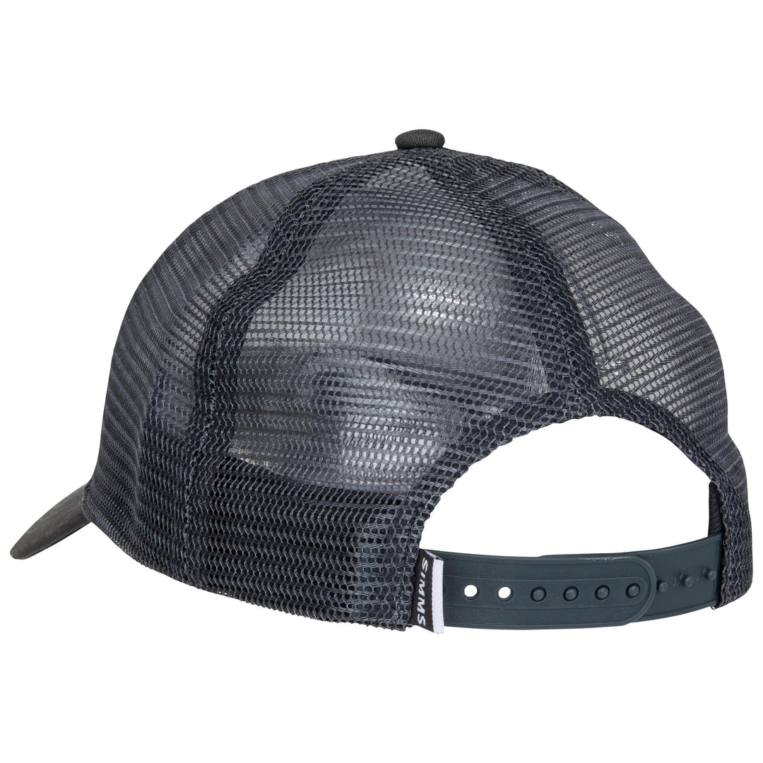 Simms Trout Icon Trucker, Carbon, view 3