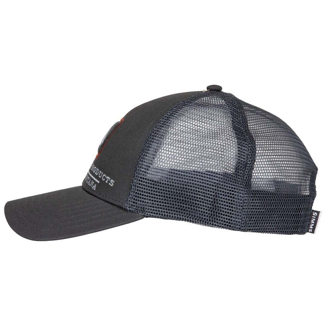Simms Trout Icon Trucker, Carbon, view 4