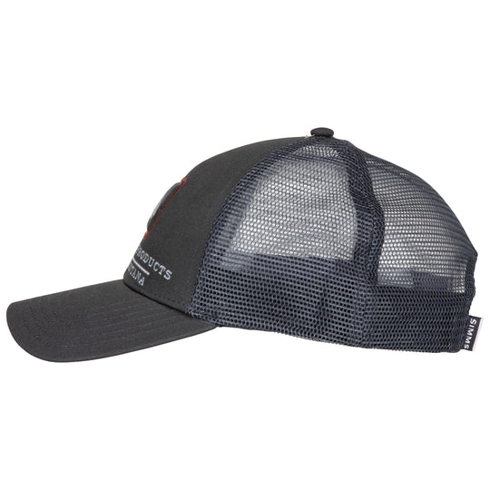 Simms Trout Icon Trucker, Carbon, view 4