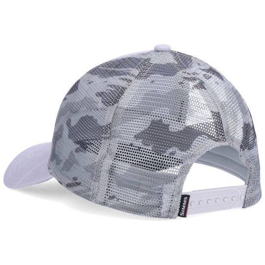 Simms Trout Icon Trucker, Ghost Camo Steel, view 2