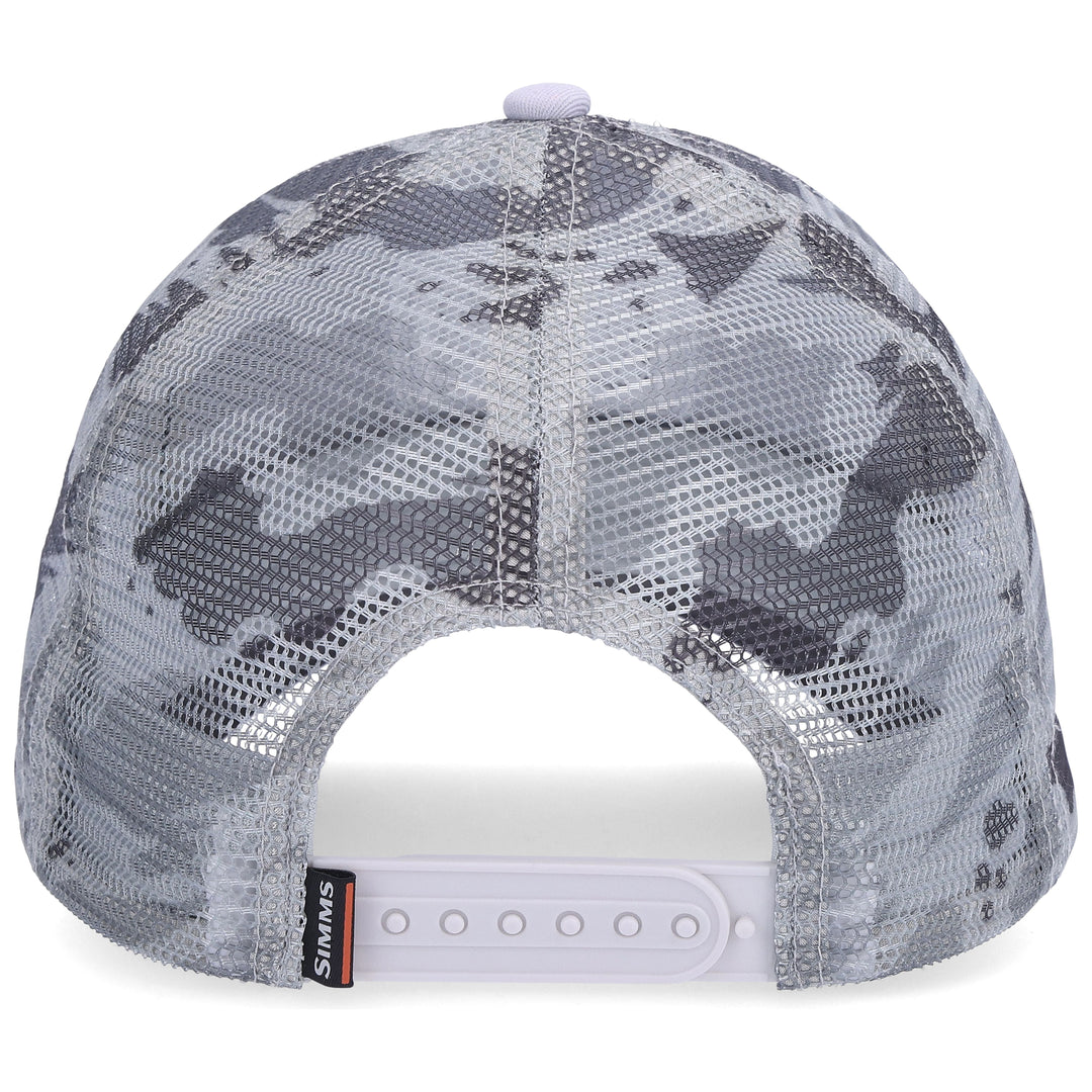 Simms Trout Icon Trucker, Ghost Camo Steel, view 3