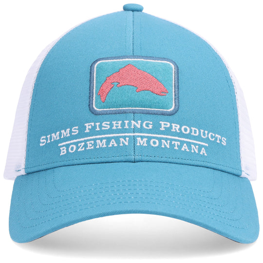 Simms Trout Icon Trucker, Gulf Blue
