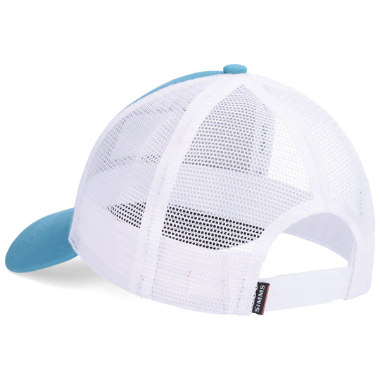 Simms Trout Icon Trucker, Gulf Blue, view 2