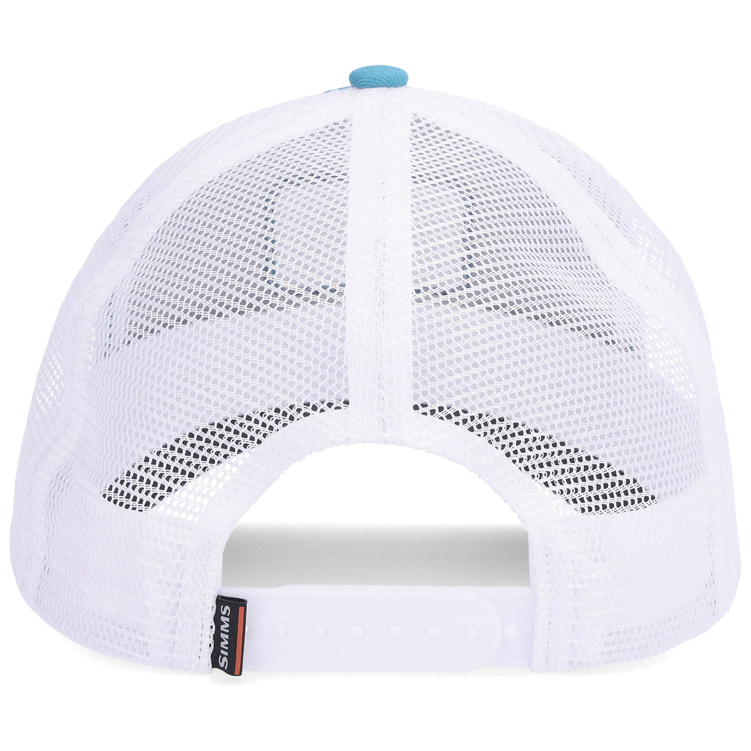 Simms Trout Icon Trucker, Gulf Blue, view 3