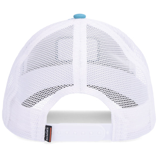 Simms Trout Icon Trucker, Gulf Blue, view 3