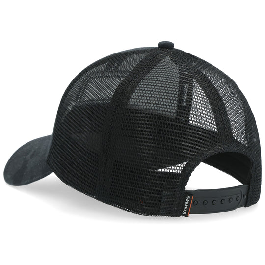 Simms Trout Icon Trucker, Regiment Camo Carbon, view 2