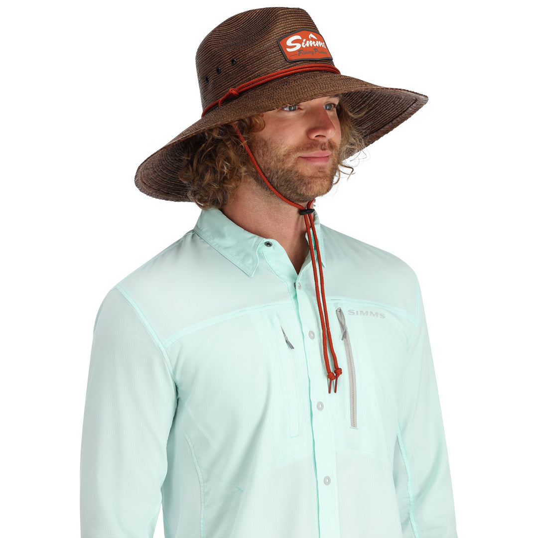 Simms Cutbank Sun Hat, Chestnut, view 2