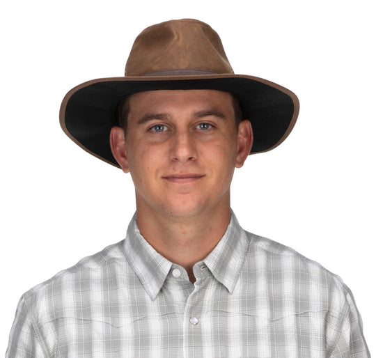 Simms Guide Classic Hat, Dark Bronze, view 4