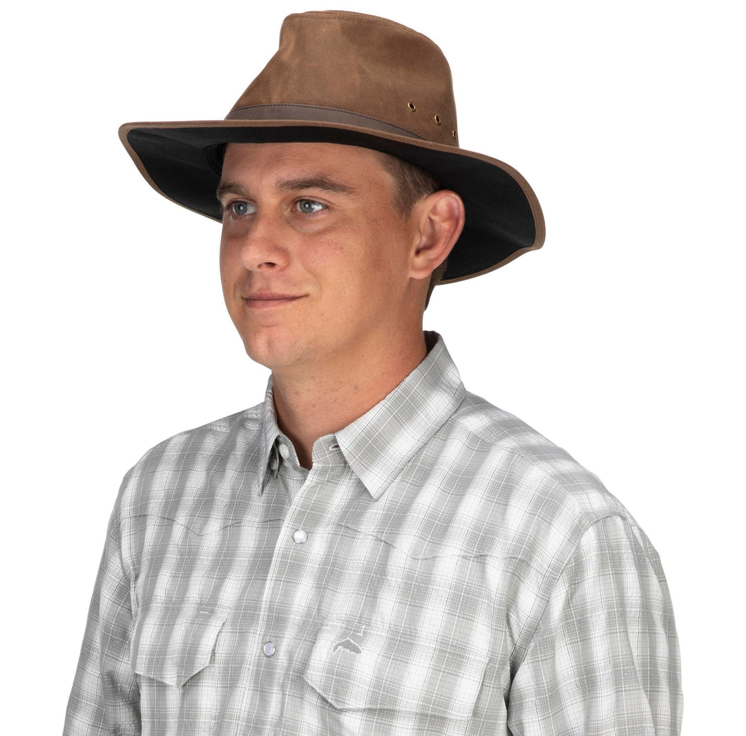 Simms Guide Classic Hat, Dark Bronze, view 6