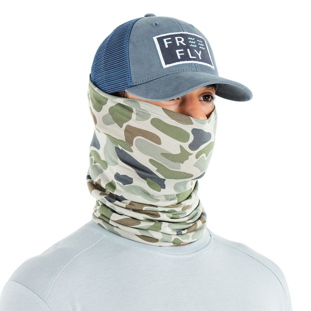 Free Fly Bamboo Breathe Sun Mask, Camo, view 2