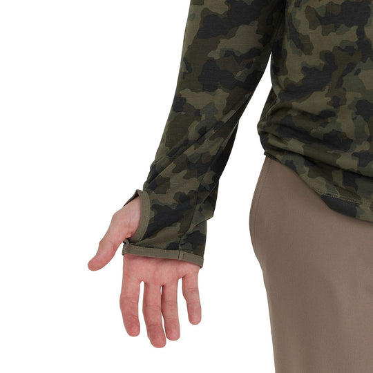 Free Fly Bamboo Crossover Hoody, Camo, view 3