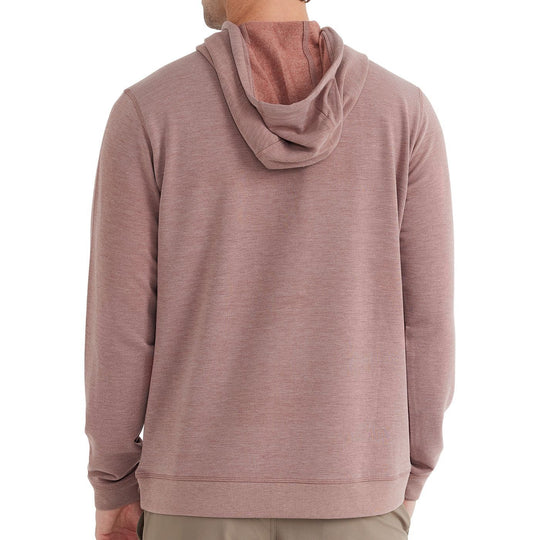 Free Fly Bamboo Fleece Pullover Hoody, Heather Brick, view 2