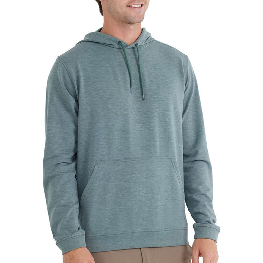 Free Fly Bamboo Fleece Pullover Hoody, Heather Juniper