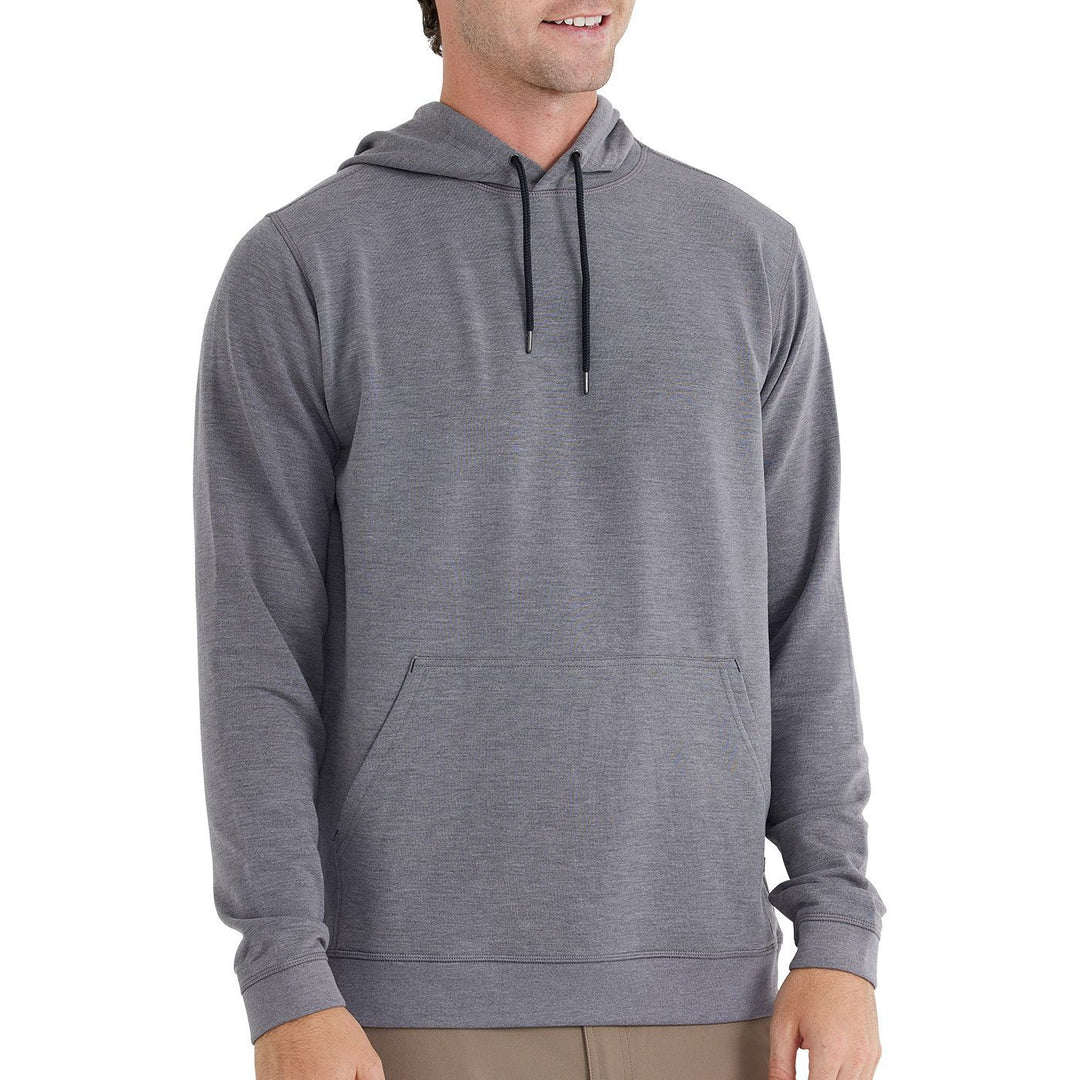 Free Fly Bamboo Fleece Pullover Hoody, Heather Navy