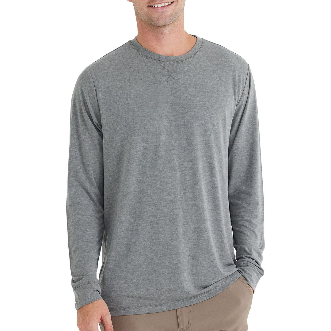 Free Fly Bamboo Flex Long Sleeve, Heather Graphite