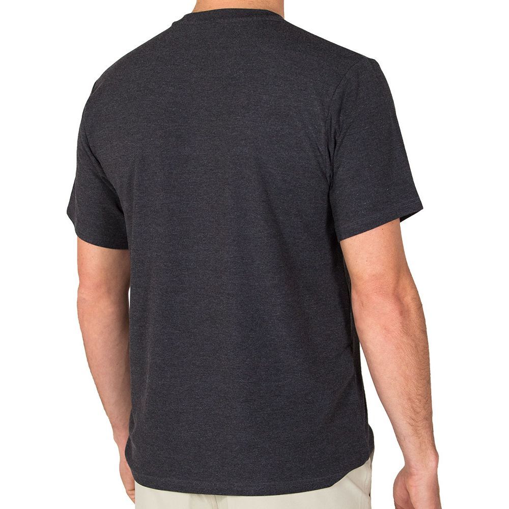 Free Fly Bamboo Flex Pocket Tee, Heather Black, view 2