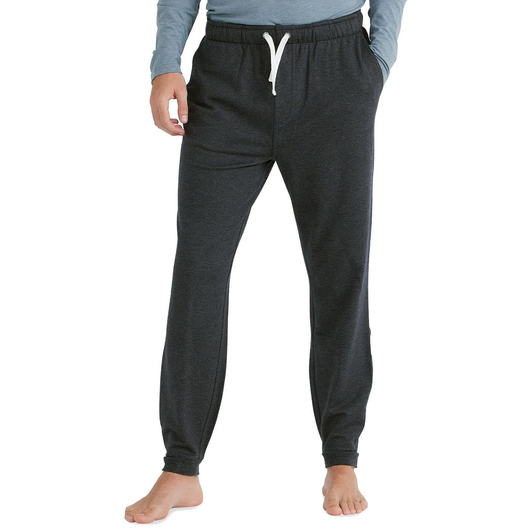 Free Fly Bamboo Heritage Fleece Jogger, Heather Black