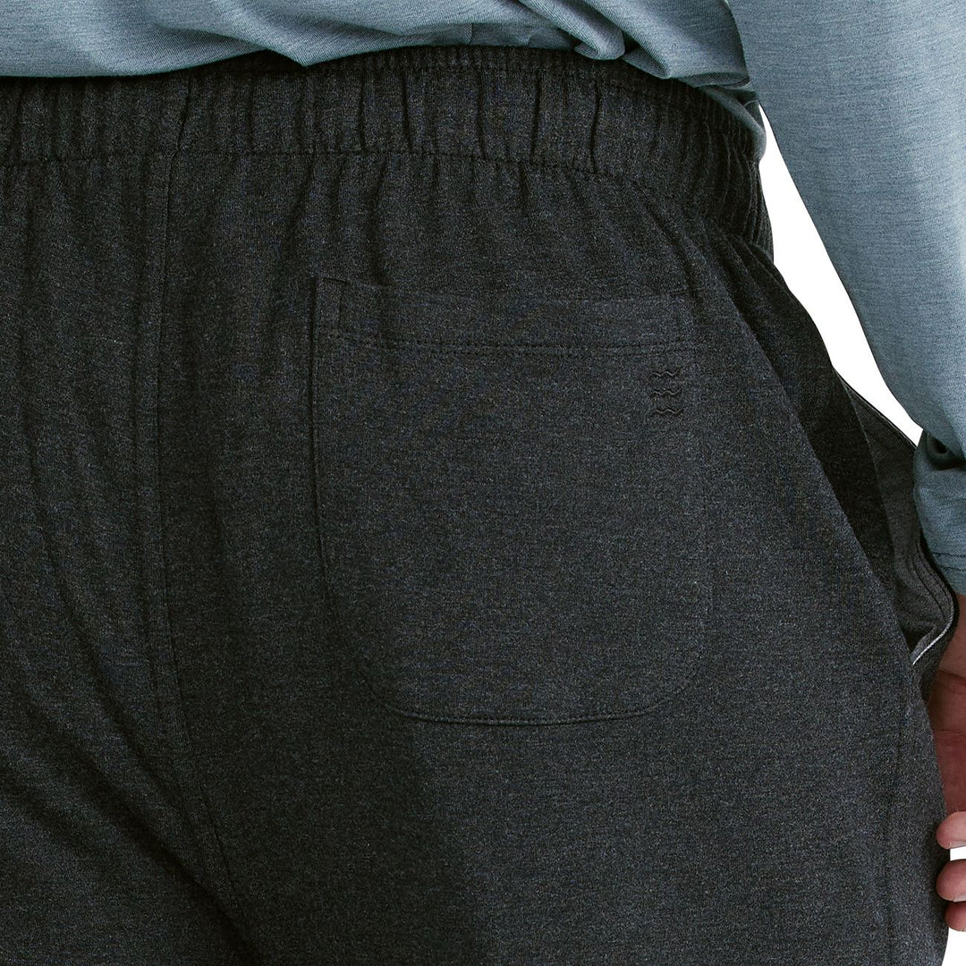 Free Fly Bamboo Heritage Fleece Jogger, Heather Black, view 3