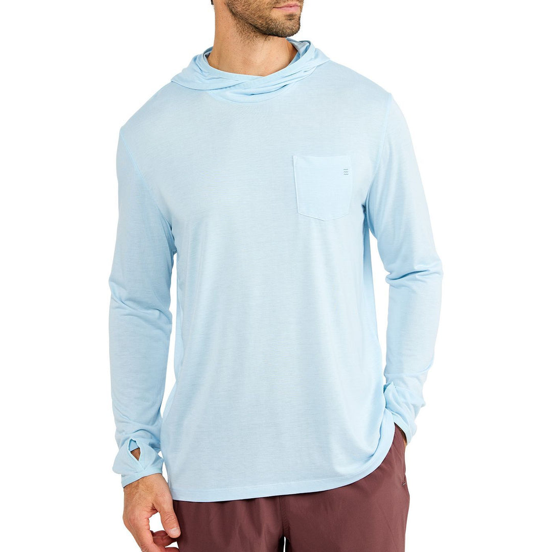 Free Fly Men's Bamboo Lightweight Hoody, view 6