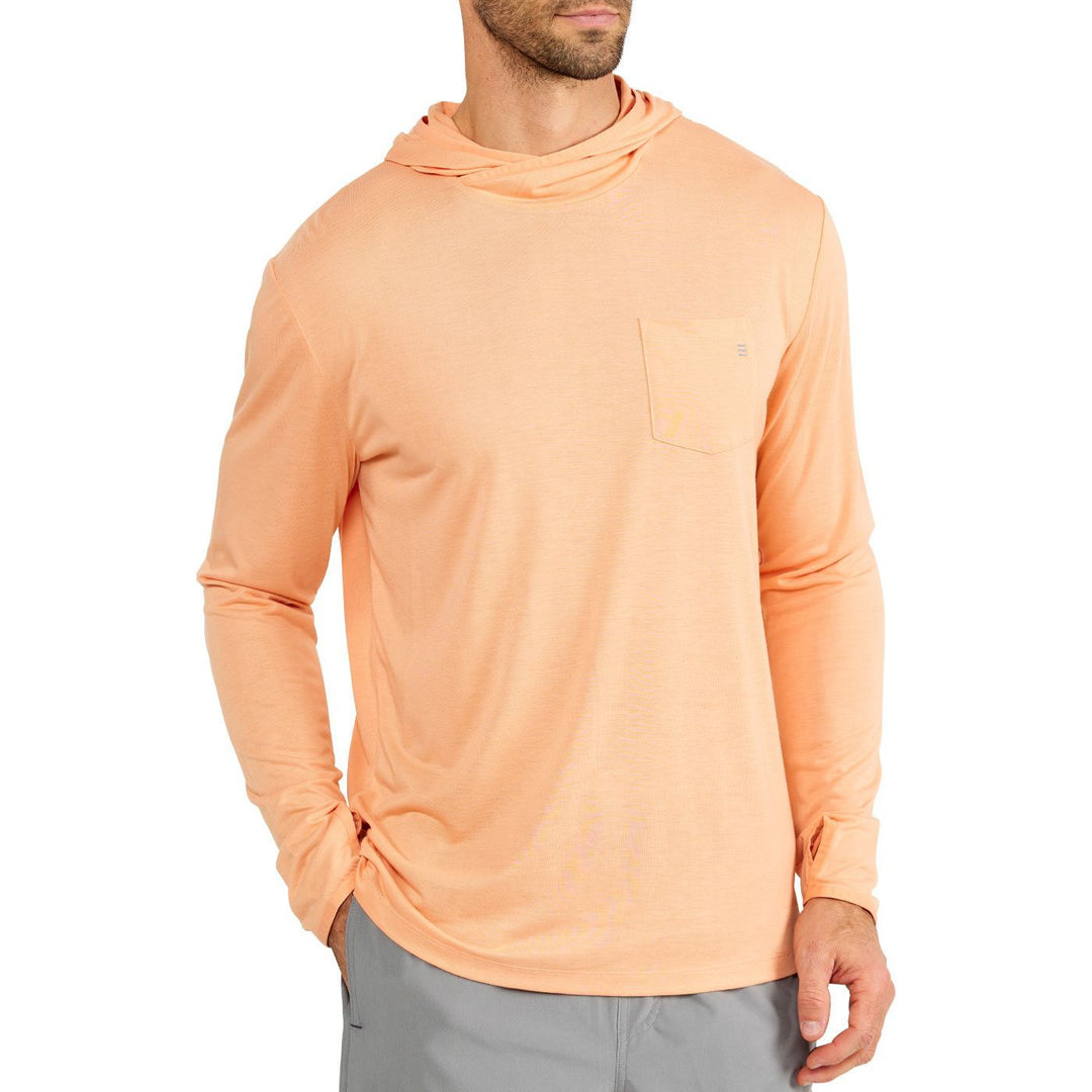 Free Fly Men's Bamboo Lightweight Hoody, view 8