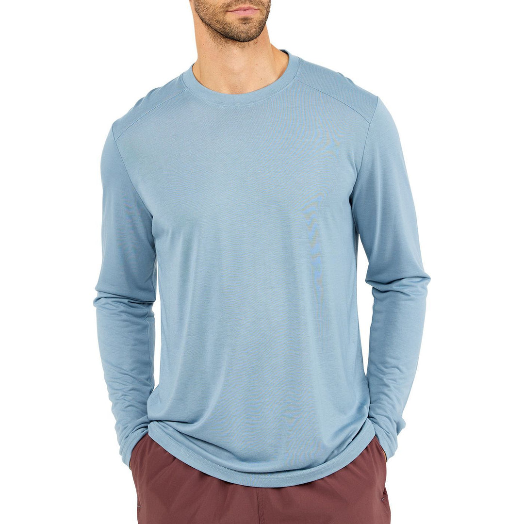 Free Fly Bamboo Lightweight Long Sleeve, Blue Fog