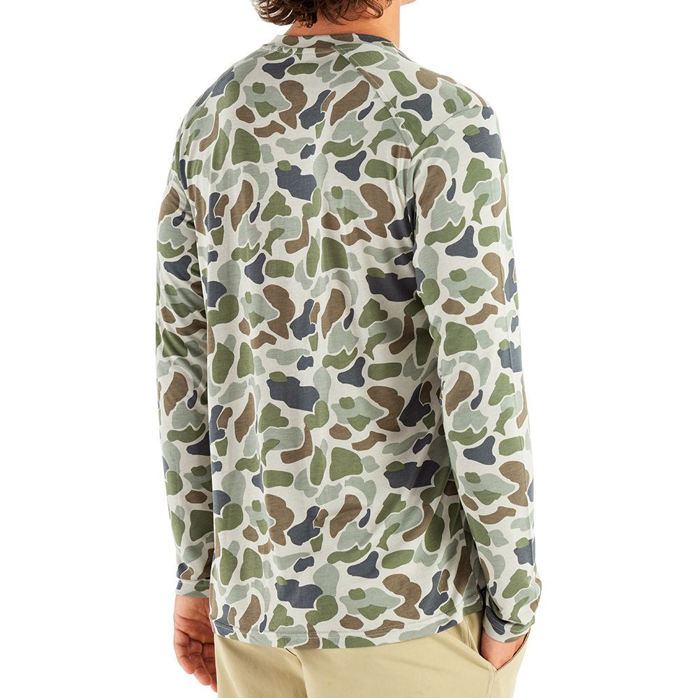 Free Fly Bamboo Lightweight Long Sleeve, Camo, view 2