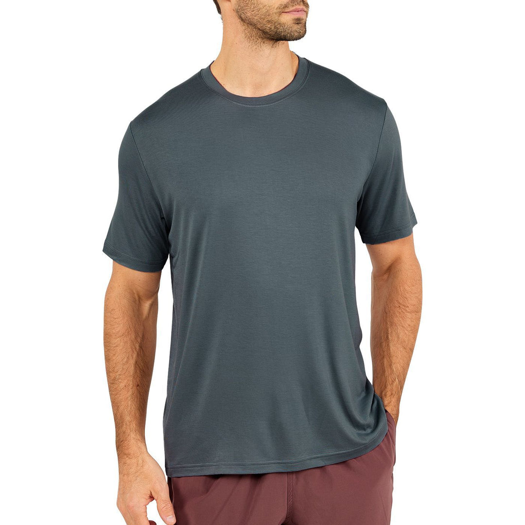 Free Fly Bamboo Motion Tee, Blue Dusk