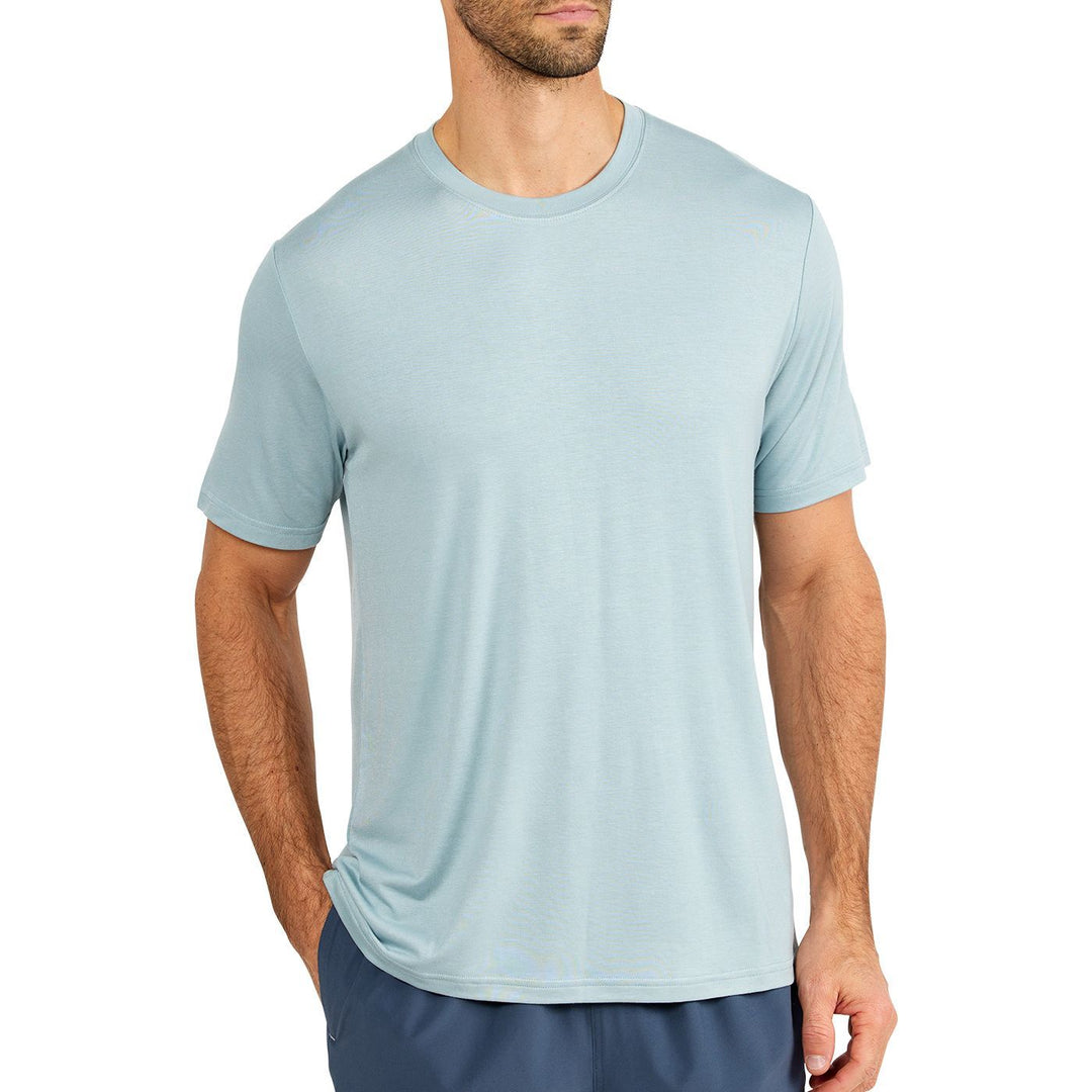 Free Fly Bamboo Motion Tee, Ocean Mist