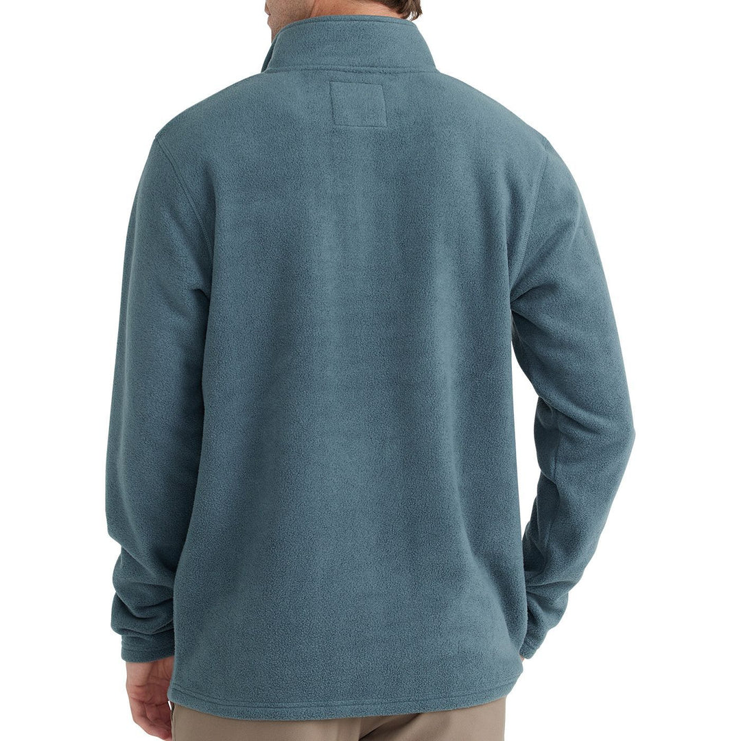 Free Fly Bamboo Polar Fleece Snap Pullover, Balsam, view 2