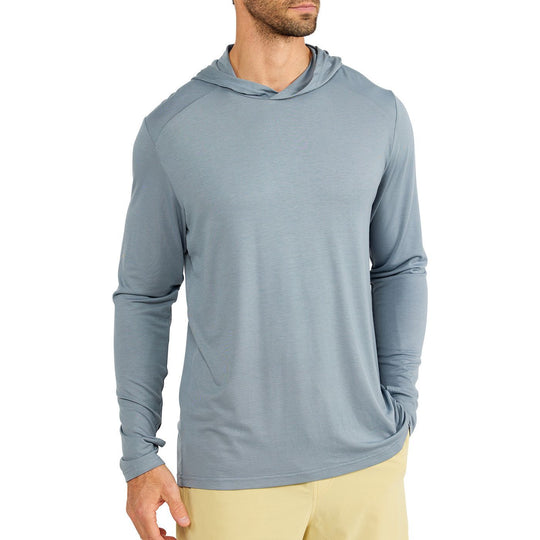 Free Fly  Bamboo Shade Hoody, Slate