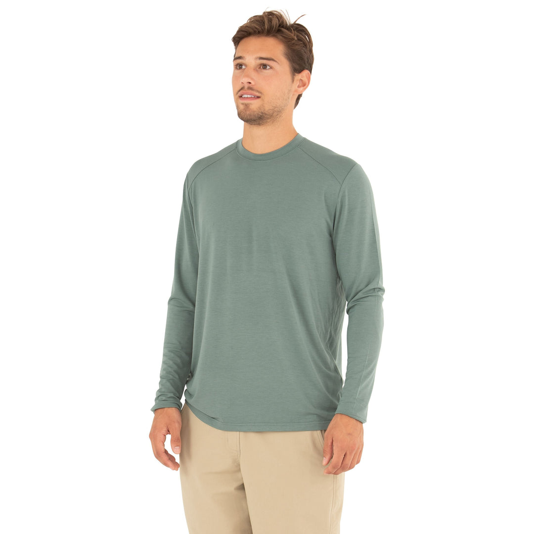Free Fly Bamboo Shade Long Sleeve, Juniper