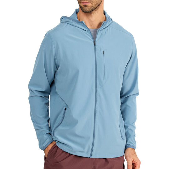 Free Fly Breeze Jacket, Blue Fog