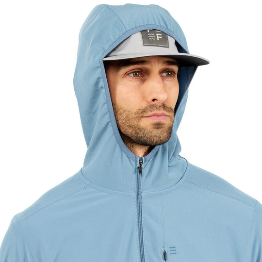 Free Fly Breeze Jacket, Blue Fog, view 3