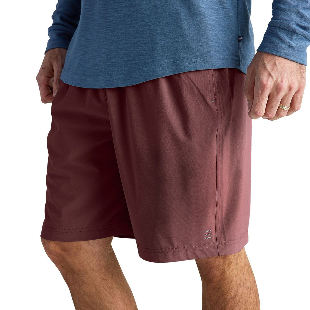 Free Fly Free Fly Breeze Short - 8", Garnet
