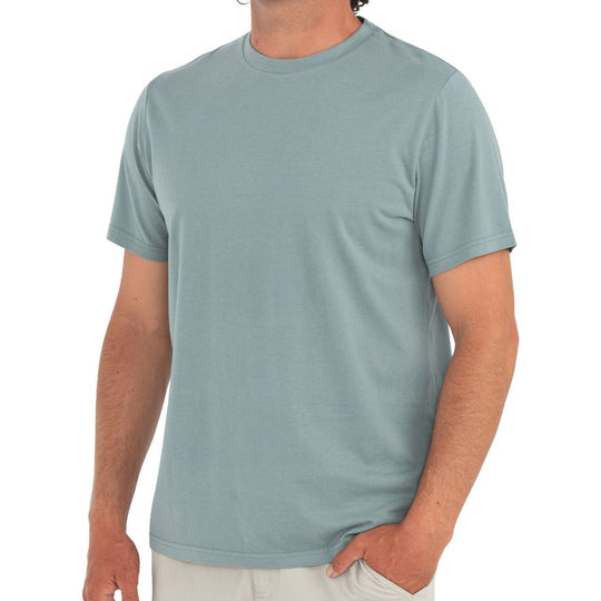 Free Fly Bamboo Heritage Pocket Tee, Sabal Green