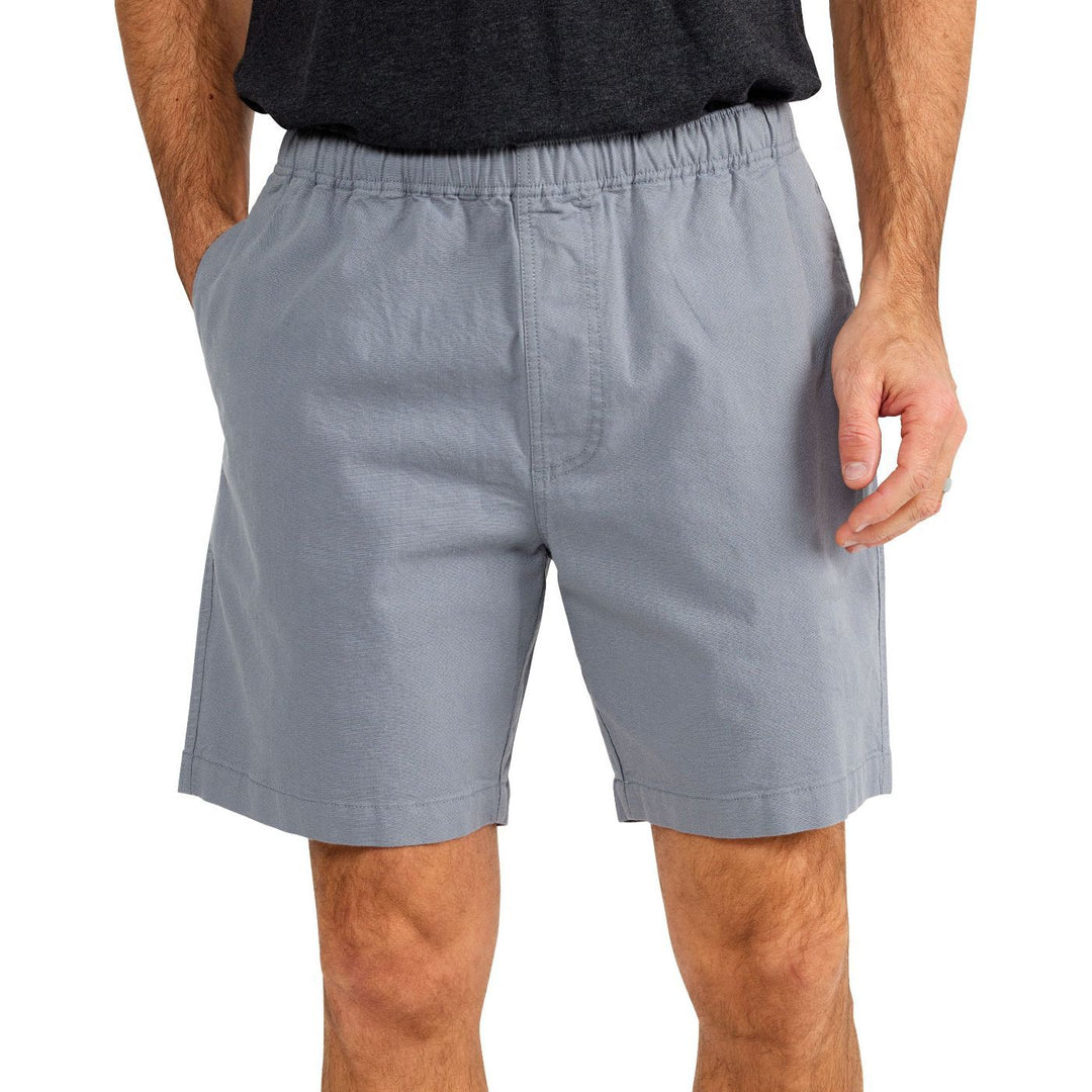 Free Fly Stretch Canvas Short, Slate