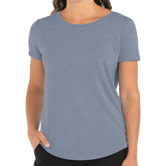 Free Fly Women's Bamboo Current Tee, Stonewash