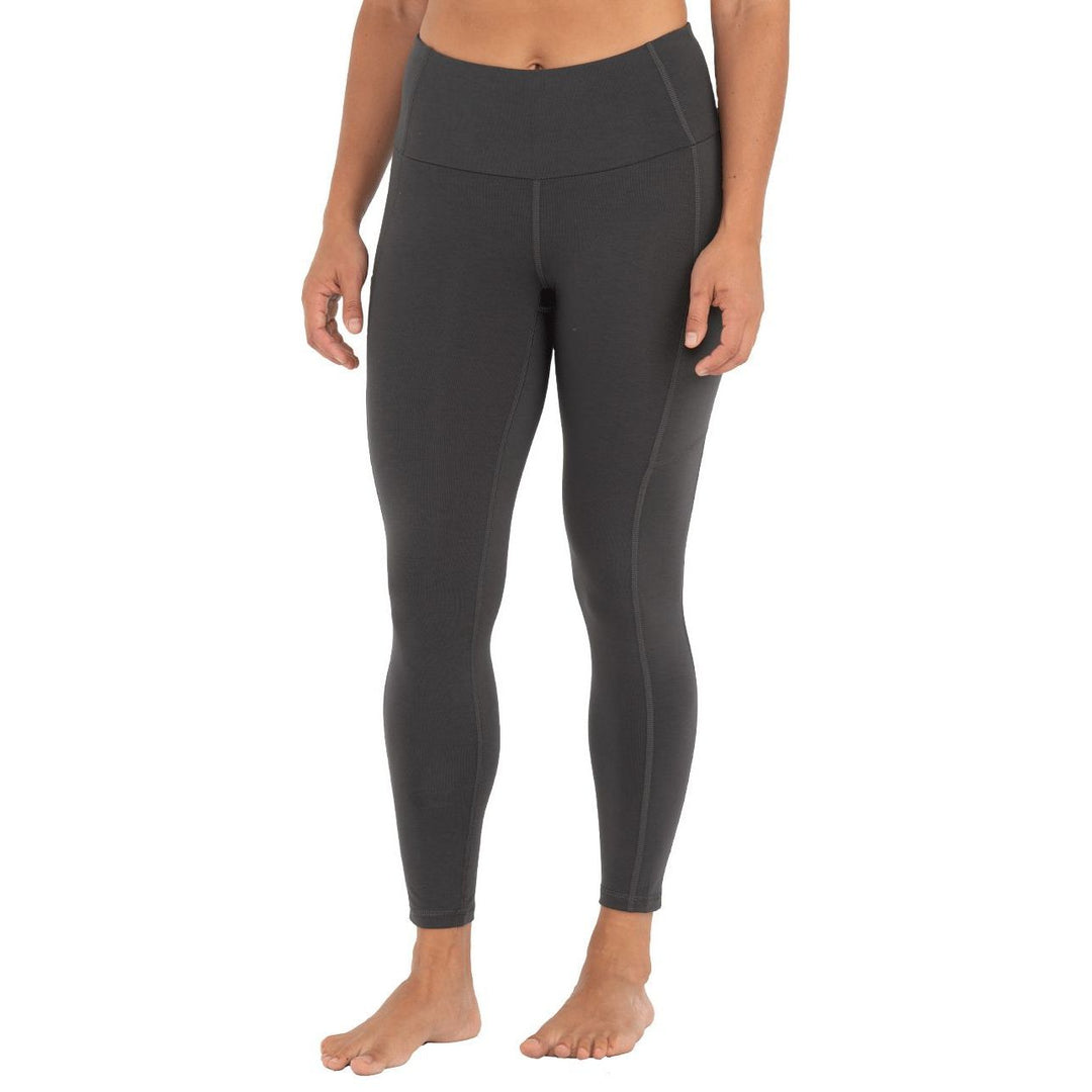 Free Fly Women's Bamboo Daily Tight, Dark Charcoal