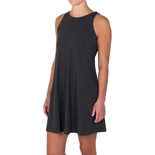 Free Fly Women's Bamboo Flex Dress, Heather Black