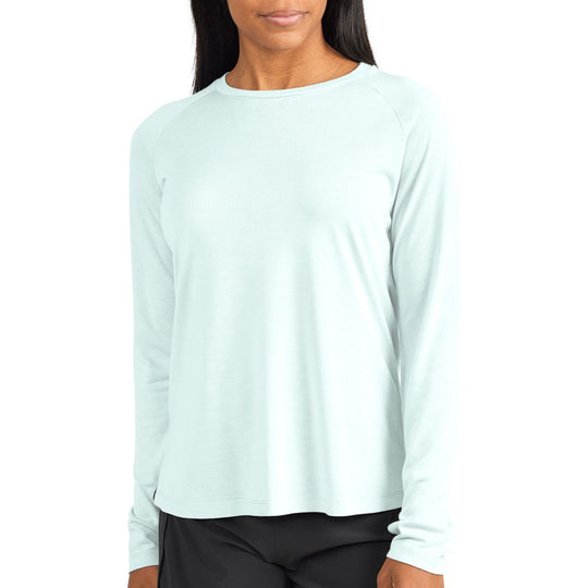 Free Fly Women's Bamboo Lightweight Long Sleeve, Glacier
