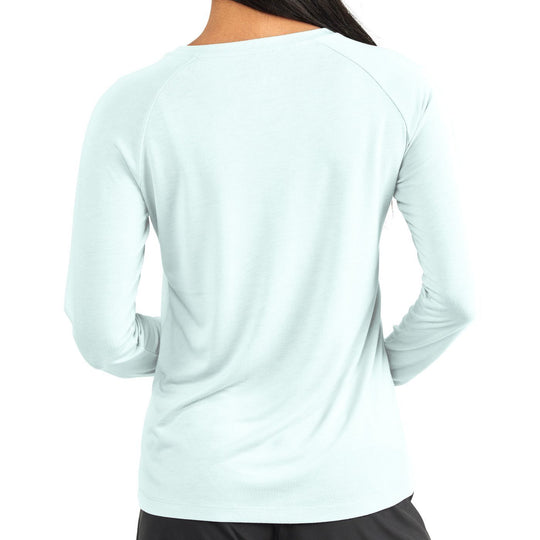 Free Fly Women's Bamboo Lightweight Long Sleeve, Glacier, view 2